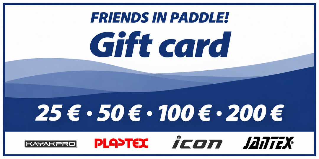 FRIENDS IN PADDLE! Dovanų kuponas – 25, 50, 100 arba 200 €